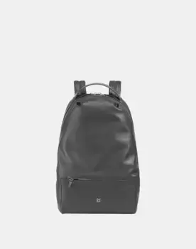 Женский кожаный спортивный рюкзак с противоугонным карманом Dudu, темно-серый