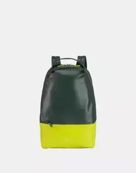 Женский кожаный спортивный рюкзак с противоугонным карманом Dudu, зеленый