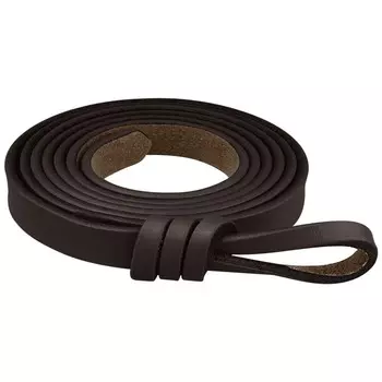 Женский кожаный тонкий ремень для платья, регулируемые завязанные тонкие поясные ремни для женщин Elerevyo, цвет Coffee