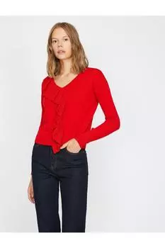 Женский красный свитер Koton