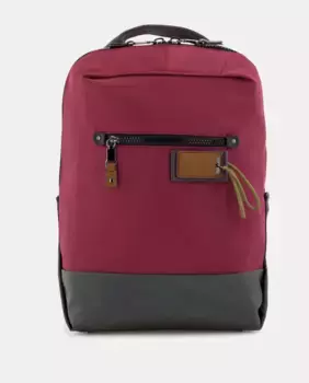 Женский красный тканевый рюкзак Scharlau, красный