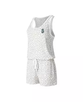 Женский кремовый вязаный комбинезон Seattle Mariners Montana Hacci Concepts Sport