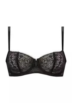 Женский кружевной бюстгальтер-балконет Day to Night CHANTELLE, черный