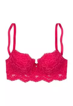 Женский кружевной бюстгальтер Charline Push Up s.Oliver, цвет Raspberry