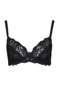 Женский кружевной бюстгальтер на косточках DesireE, черный