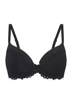 Женский кружевной бюстгальтер на косточках Manguun, цвет Black