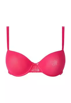 Женский кружевной бюстгальтер с дышащей чашкой крючком Passionata, цвет Lipstick