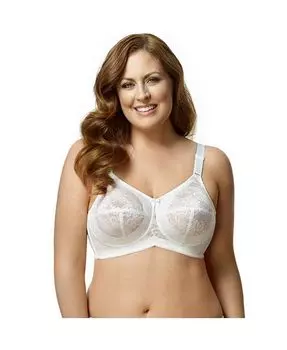 Женский кружевной бюстгальтер с мягкой чашкой Make It Elila, белый