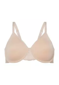 Женский кружевной дышащий бюстгальтер на косточках My Perfect Shaper Triumph, цвет Nude Beige