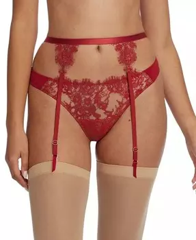 Женский кружевной пояс с подвязками Entice Skarlett Blue, красный