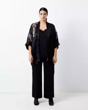 Женский кружевной топ нижнего белья Couchel, чёрный