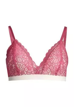 Женский кружевной треугольный бюстгальтер контрастного цвета MANGUUN, цвет 1 Malaga / Jet Str