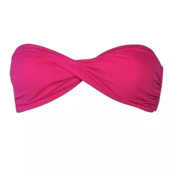 Женский купальник бандеу базовый Body Talk, фуксия