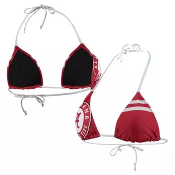 Женский купальник бикини FOCO Crimson Alabama Crimson Tide с надписью