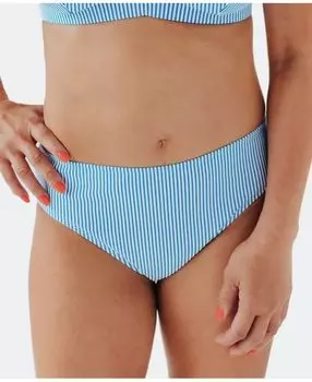 Женский купальник бикини из жатого хлопка в полоску Cabana Navalora