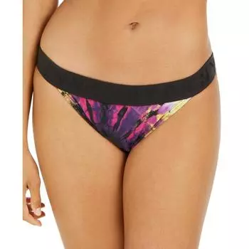 Женский купальник-бикини с принтом тай-дай, раздельные детали DKNY, цвет acid dye