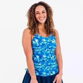 Женский купальник Calypsa, цвет blue tie dye