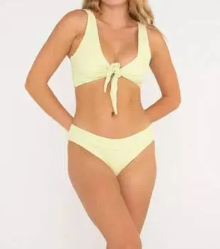 Женский купальник CITRINE, цвет lime ribbed