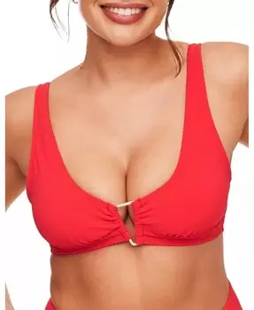 Женский купальник Coraline, топ-бюстье с контуром Adore Me, оранжевый