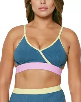 Женский купальник Jessica Simpson, синий