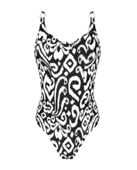 Женский купальник с внутренними кольцами и вырезом майки Antigel, мультиколор