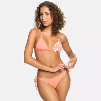 Женский купальник с завязками сбоку Roxy, розовый