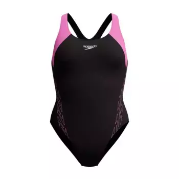 Женский купальник Speedo Hyperboom Splice Racerback, розовый