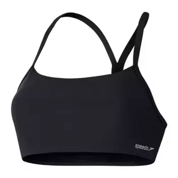 Женский купальник Speedo Solid Recordbreaker Top, черный