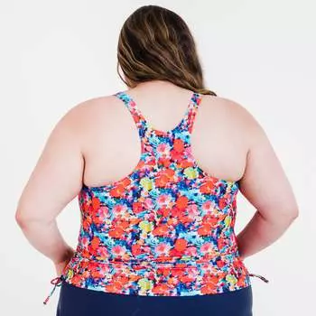 Женский купальник-танкини Maya Maya с вынимающимися чашечками - Patterns Calypsa, цвет aloha flowers