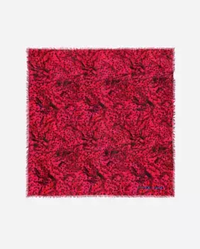 Женский квадратный шарф с принтом Bimba y Lola, розовый