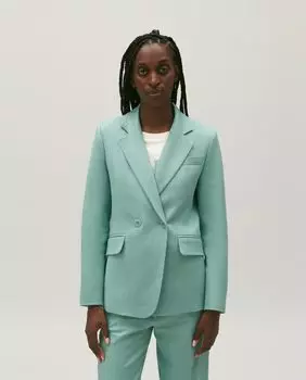 Женский льняной пиджак с воротником с лацканами Claudie Pierlot