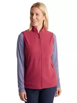 Женский легкий флисовый жилет с микрорешеткой Rohan, цвет Carissa Red