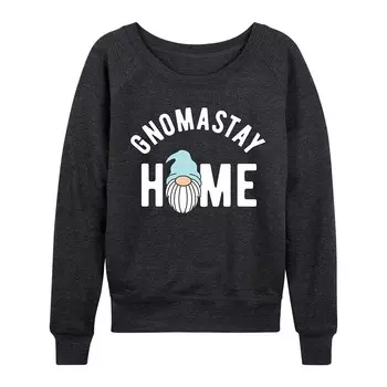 Женский легкий свитшот Gnomastay Home из френч терри Licensed Character, цвет Heather Charcoal