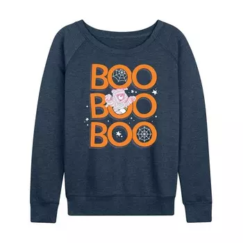 Женский легкий свитшот из френч-терри для женщин Care Bears Boo Mummy Halloween Licensed Character, цвет Heather Blue