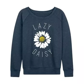 Женский легкий свитшот из френч терри Lazy Daisy Licensed Character, цвет Heather Indigo