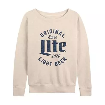 Женский легкий свитшот из френч терри Miller Original Lite с 1975 года Licensed Character, бежевый