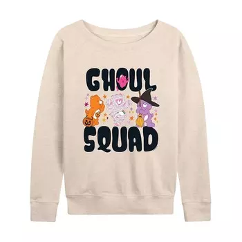 Женский легкий свитшот из френч терри с изображением медведей Care Bears Halloween Ghoul Squad Licensed Character, бежевый