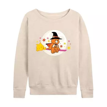 Женский легкий свитшот из френч-терри с изображением мишек Care Bears Halloween Witch Licensed Character, бежевый