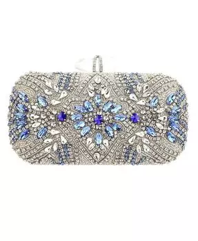 Женский минаодьер, украшенный кристаллами Nina, серебро