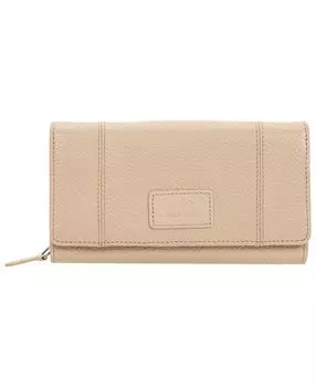 Женский мини-клатч-клатч с защитой RFID из коллекции Pebbled Collection Mancini