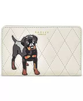 Женский мини-кошелек двойного сложения Radley and Friends Radley London, розовый