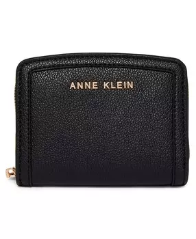 Женский мини-кошелек с цветными блоками Anne Klein, черный