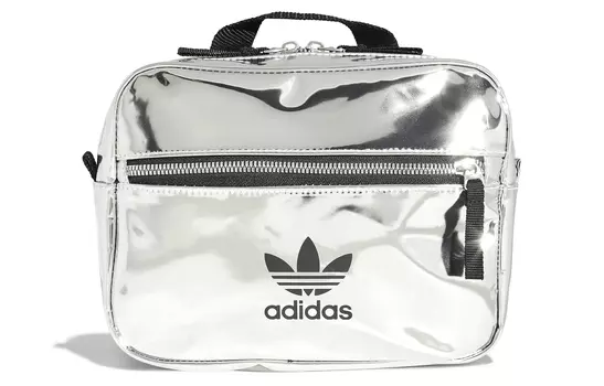 Женский мини-рюкзак из полиэстера, серебристый Adidas Originals