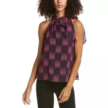 Женский многослойный топ-халтер с вырезом Ramy Brook, цвет s