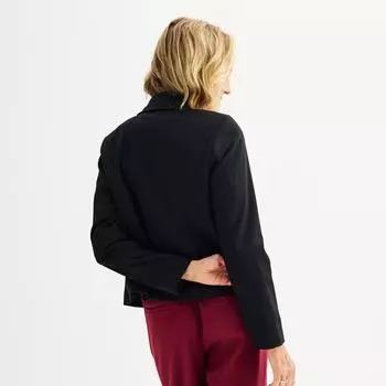 Женский модный пиджак Croft & Barrow из искусственной шерсти Croft & Barrow