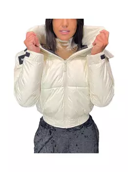 Женский молочный пуховик Disclaimer