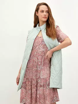 Женский надувной жилет со стеганым узором и воротником-стойкой LCWAIKIKI Classic