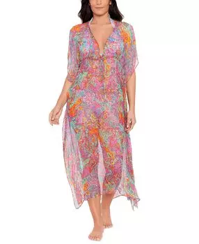 Женский накидка-кафтан миди Lauren Ralph Lauren, мульти