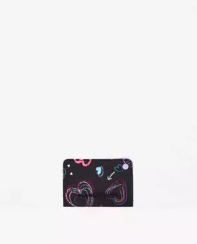 Женский нейлоновый держатель для карт с многоцветным принтом PACOMARTINEZ, многоцветный