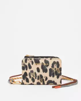 Женский нейлоновый кошелек на молнии Bimba y Lola, натуральный